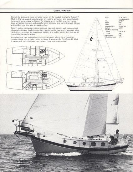 Pacific Seacraft Brochure
