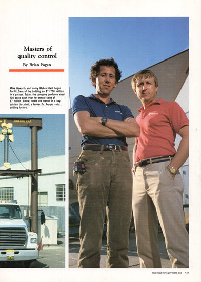 Pacific Seacraft Sea Magazine Reprint