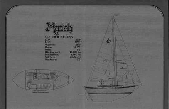Pacific Seacraft Mariah 31 Brochure