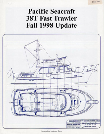 Pacific Seacraft 38T Trawler Preliminary Brochure