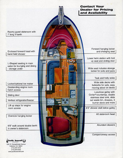Pacific Seacraft 38T Trawler Preliminary Brochure