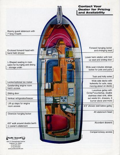 Pacific Seacraft 38T Trawler Preliminary Brochure