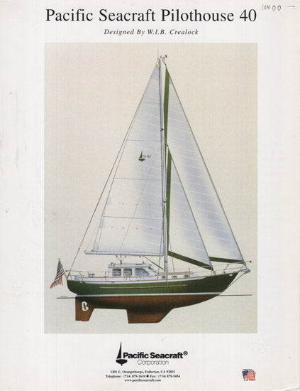 Pacific Seacraft 40 Pilothouse Preliminary Brochure