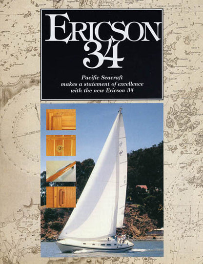 Ericson 34 Brochure [Pacific Seacraft]