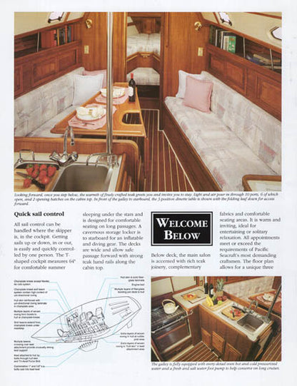 Ericson 34 Brochure [Pacific Seacraft]