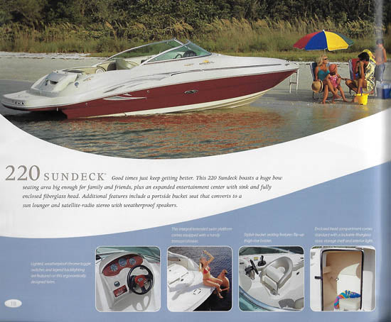 Sea Ray 2006 Sport Boats Brochure