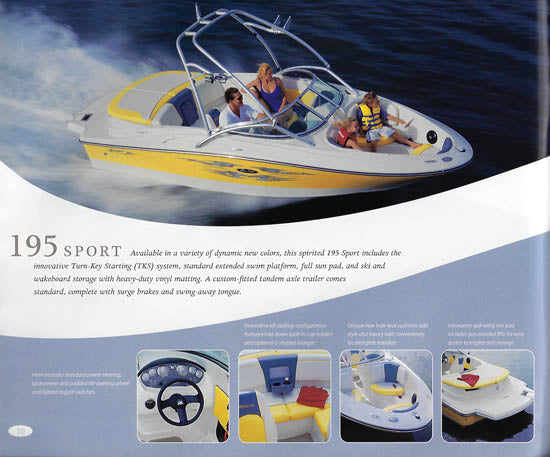 Sea Ray 2006 Sport Boats Brochure