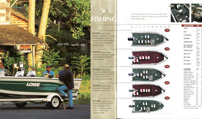 Lowe 1999 Fishing Brochure