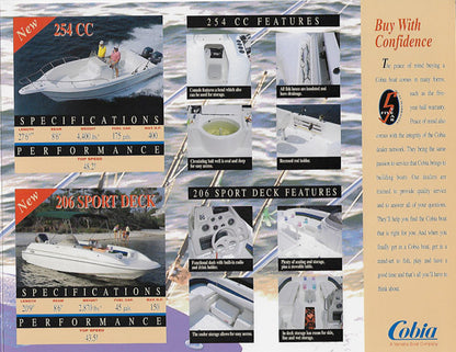 Cobia 1997 Brochure