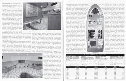Mainship 430 Boat Test Magazine Reprint Brochure