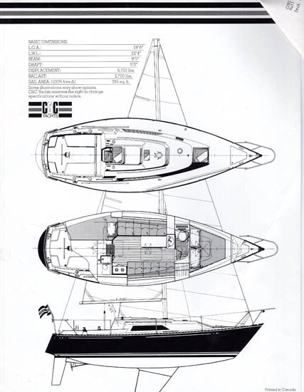 C&C 29 Mark II Brochure
