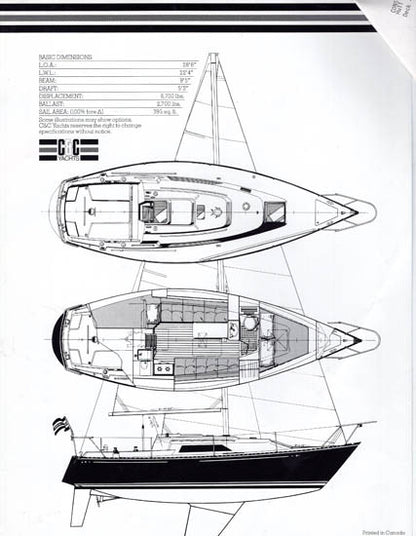 C&C 29 Mark II Brochure