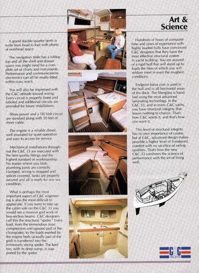 C&C 33 Brochure