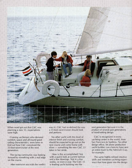 C&C 33 Brochure