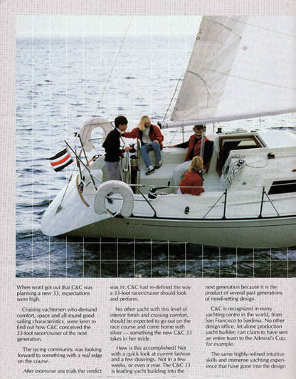 C&C 33 Brochure