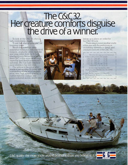 C&C 32 Brochure