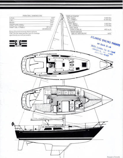 C&C 32 Brochure