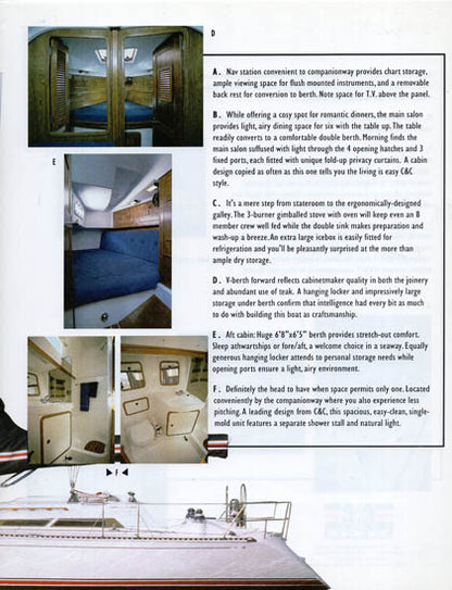 C&C 36 Brochure