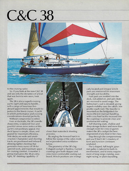 C&C 38 Brochure