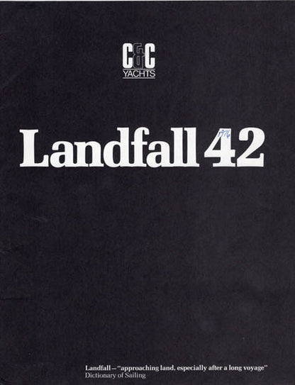 C&C Landfall 42 Brochure Package