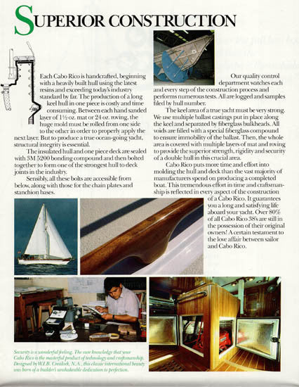 Cabo Rico 38 Poster Brochure