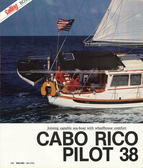 Cabo Rico 38 Pilot Brochure Package