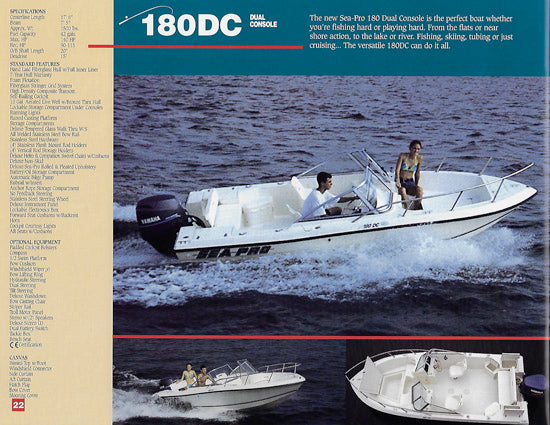 Sea Pro 1999 Brochure