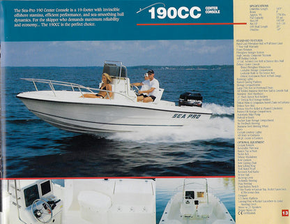Sea Pro 1999 Brochure