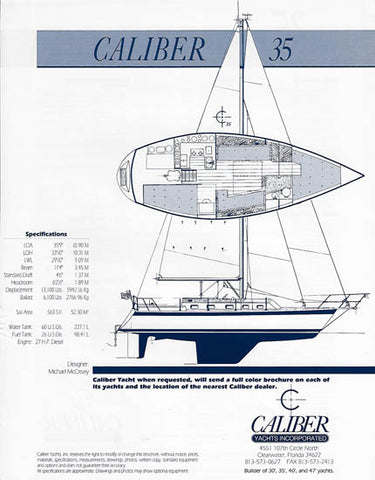 Caliber 35 Specification Brochure