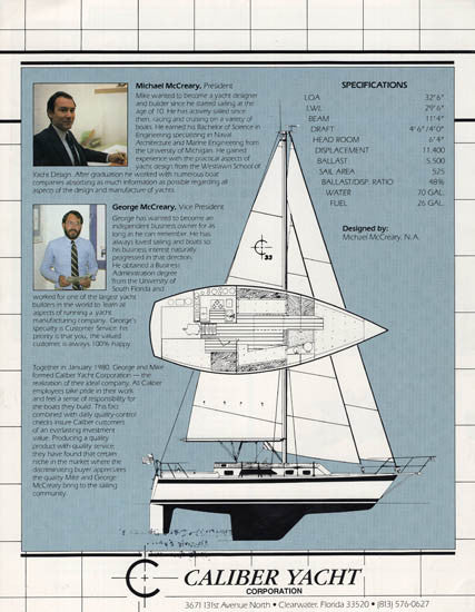 Caliber 33 Brochure