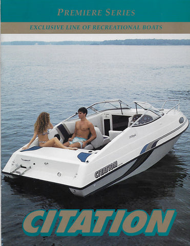 Sea Pro 1995 Citation Brochure