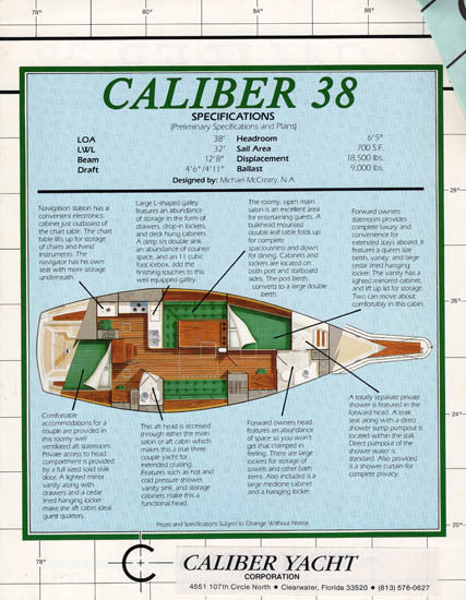 Caliber 38 Brochure