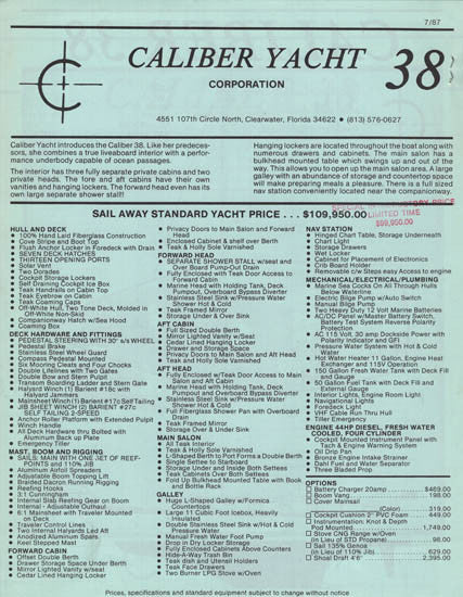 Caliber 38 Brochure