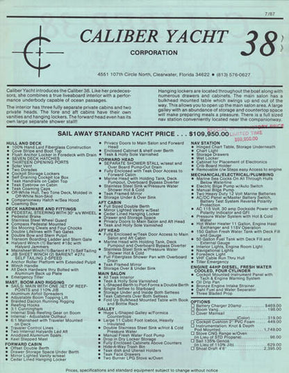 Caliber 38 Brochure