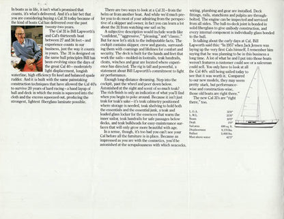 Cal 31 Brochure