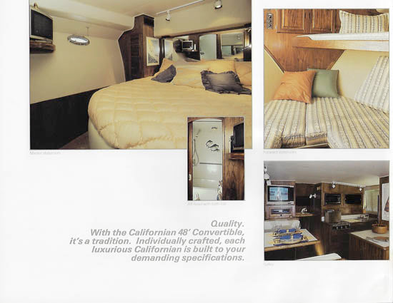 Californian 48 Convertible Brochure