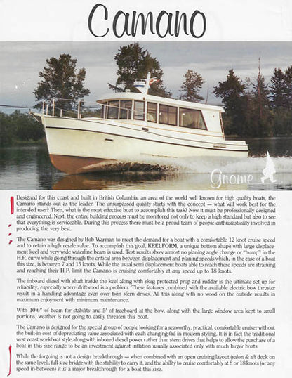 Camano 31 Brochure