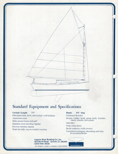 Mystic Catboat Brochure