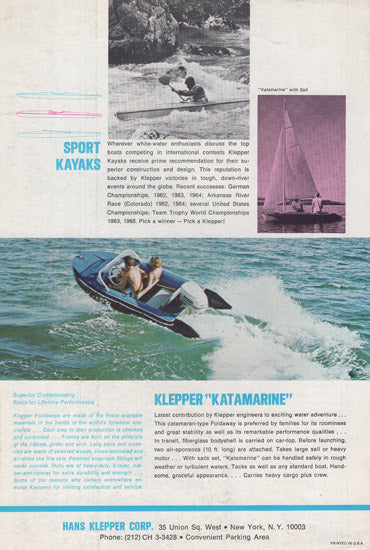 Klepper Foldaways Brochure