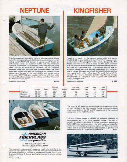 AFC Daysailor Brochure