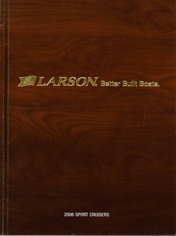 Larson 2006 Sport Cruisers Brochure
