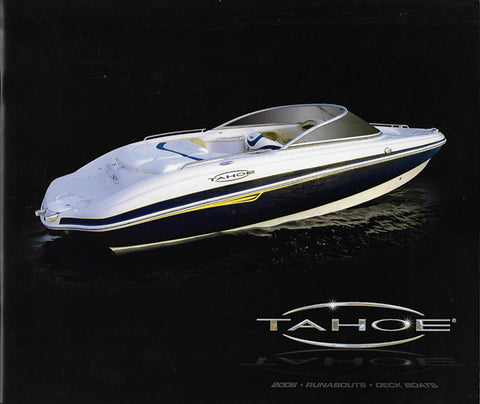 Tahoe 2006 Sport Boats Brochure