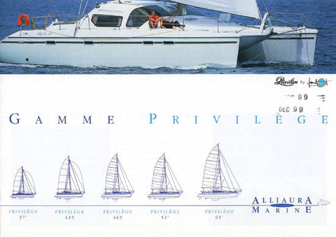 Privilege 39 Brochure – SailInfo I boatbrochure.com
