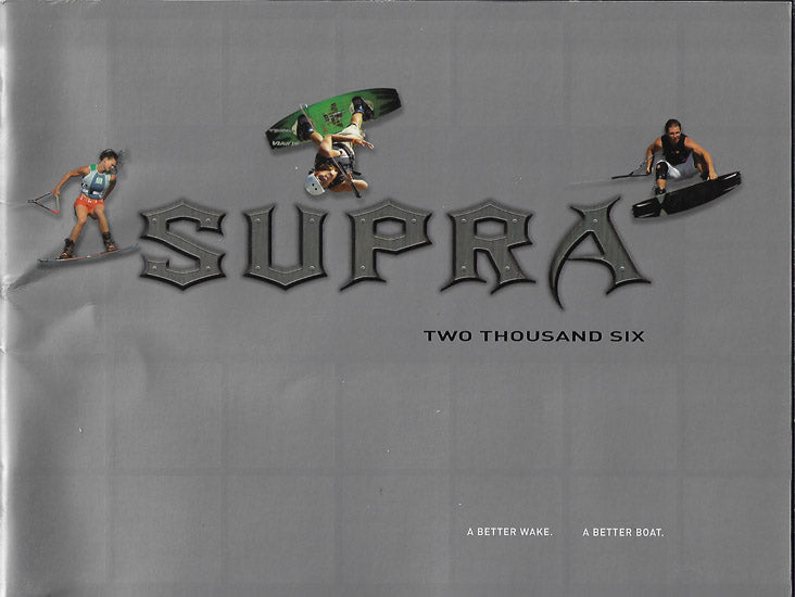Supra 2006 Brochure