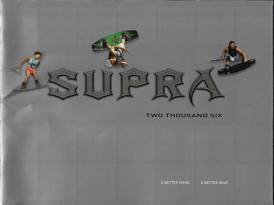 Supra 2006 Brochure