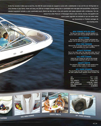 Chaparral 2006 SSi Sportboats Brochure