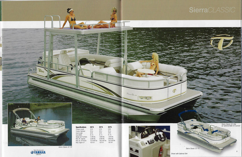Tahoe 2006 Pontoon Brochure