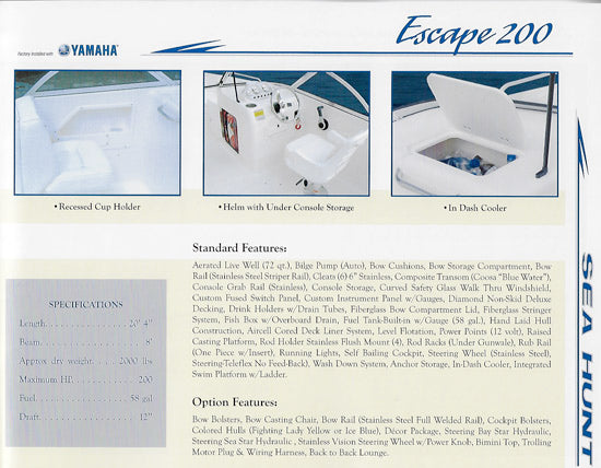Sea Hunt 2006 Brochure