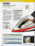 Malibu 2006 Waterski Boat Buyers Magazine Reprint Brochure