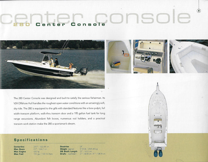 Caravelle 2006 Sea Hawk Brochure